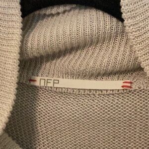 NFP new form perspective Sweater S gray